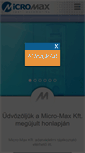 Mobile Screenshot of micro-max.hu